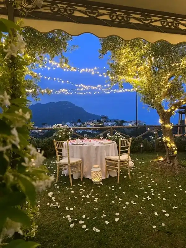 Cena Romantica a Palazzo Pascal, Ristorante Gli Ulivi